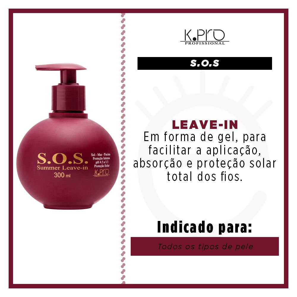 K-Pro SOS Summer - Leave-In 300ml 2