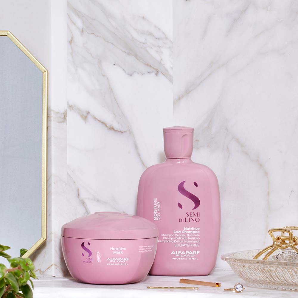 Alfaparf Milano Semi Di Lino Moisture Nutritive – Máscara Capilar 200ml 6