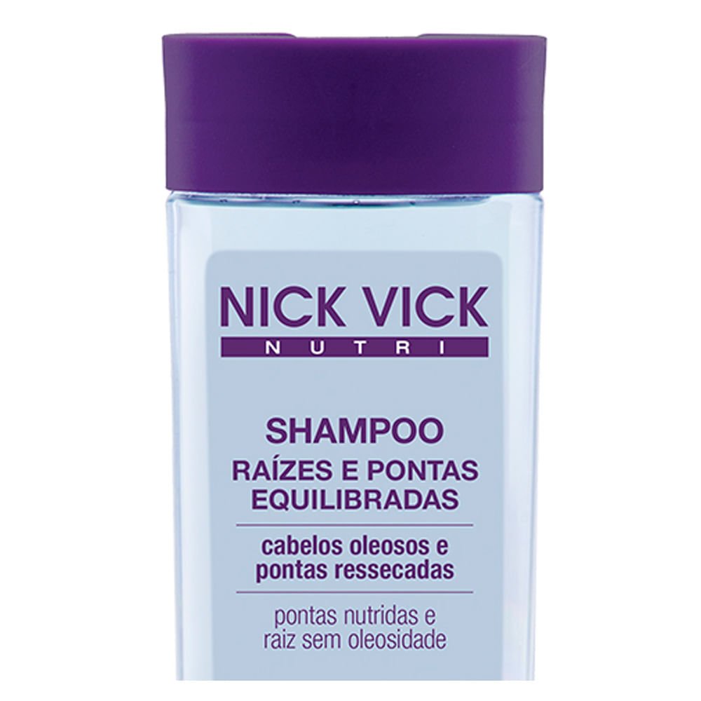 Nick & Vick Nutri-Hair Raízes e Pontas Equilibradas - Shampoo 300ml 2