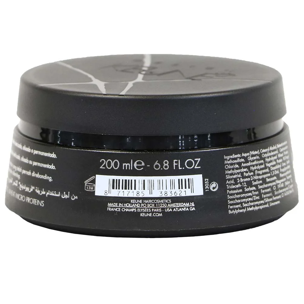 Keune Sleek & Shine Rebonding Conditioner - Máscara de Reconstrução 200ml 3