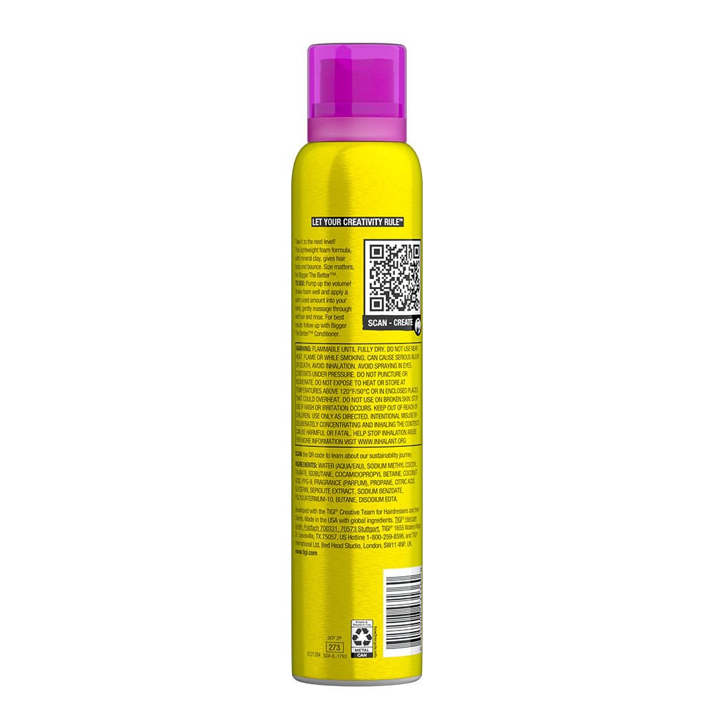 Bed Head Tigi Bigger The Better Shampoo Volumizador 200ml 2