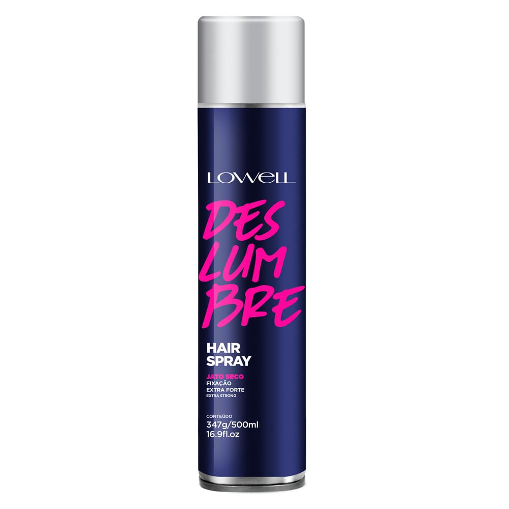 Lowell Deslumbre - Hair Spray Jato Seco 500ml 1