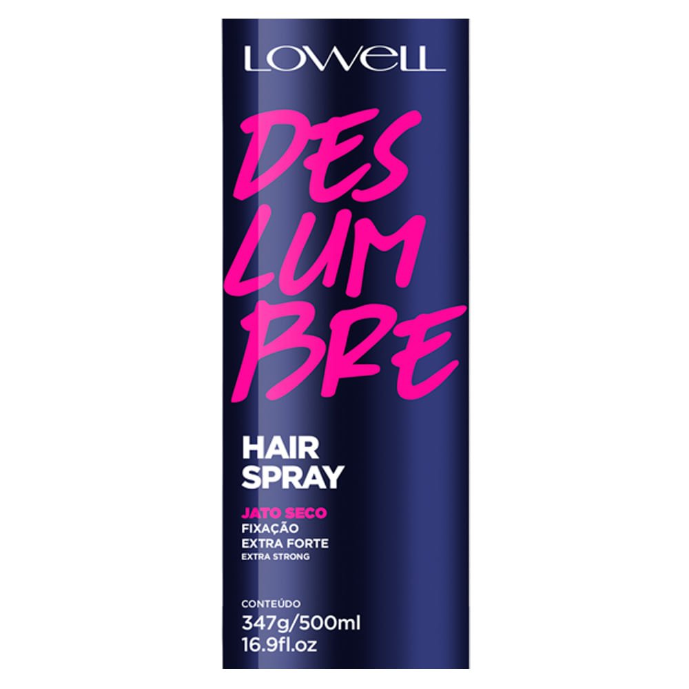 Lowell Deslumbre - Hair Spray Jato Seco 500ml 2