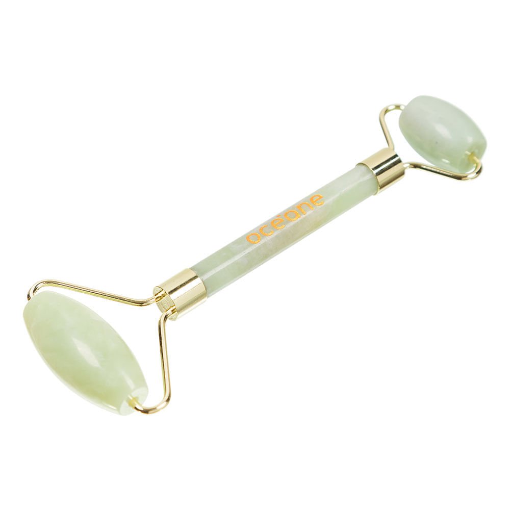 Massageador Facial Océane Jade Roller ÚNICO 2