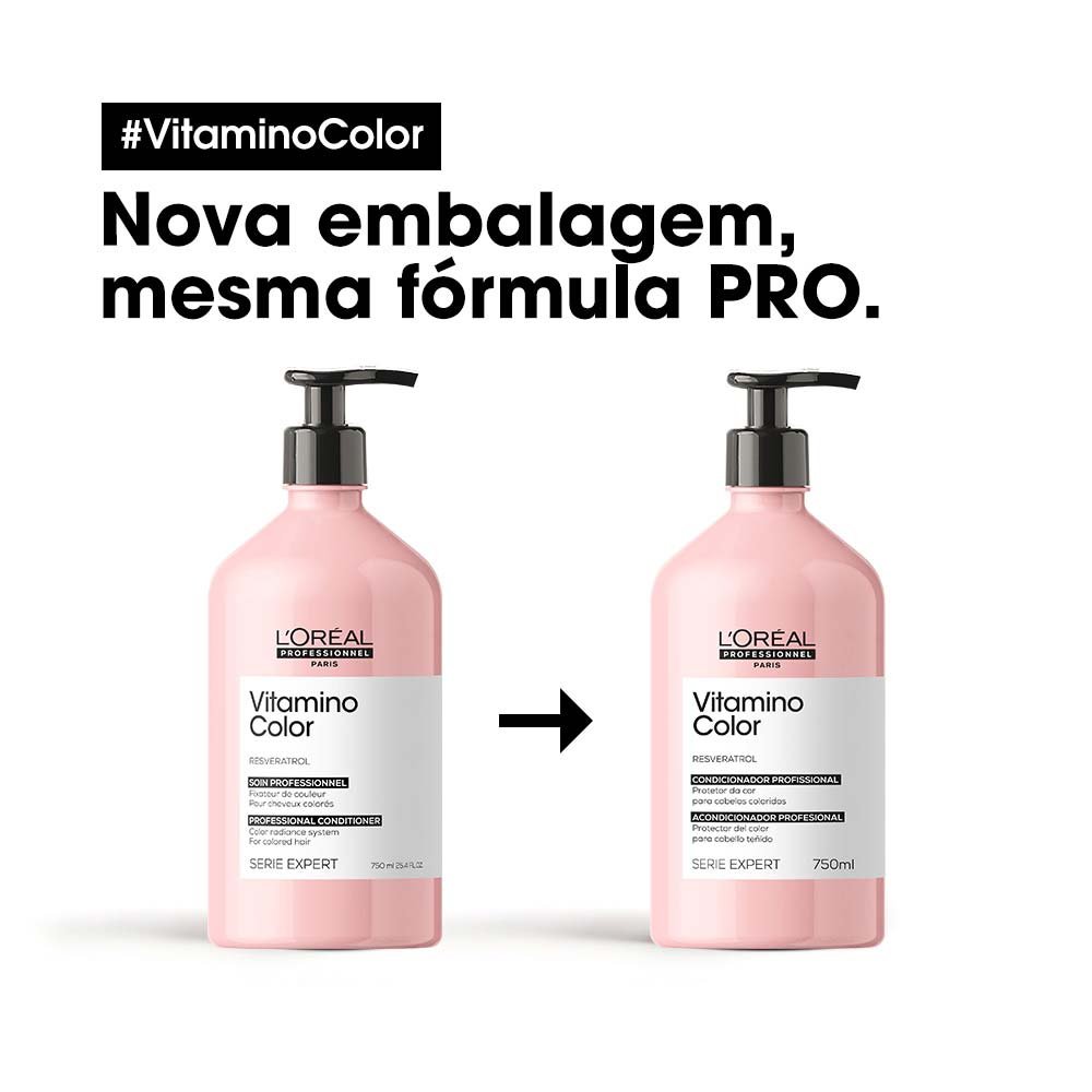 L’Oréal Professionnel Vitamino Color Condicionador para Cabelos Coloridos 750ml 8