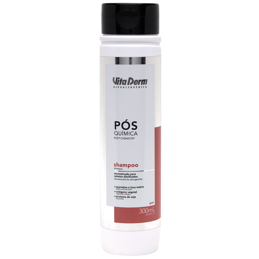 Vita Derm Pós Química Shampoo 300ml 1