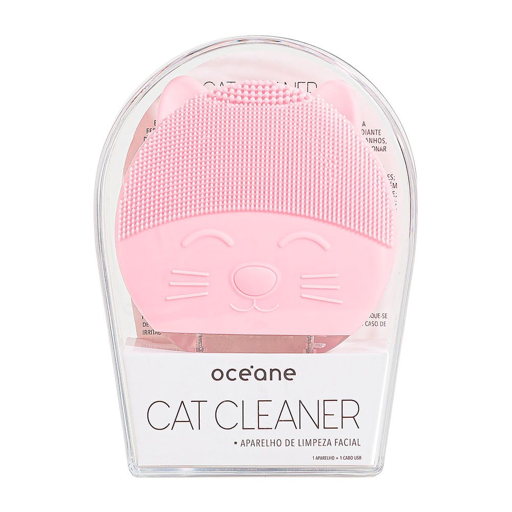 Limpador Facial Océane Cat Cleaner - Rosa ÚNICO 3