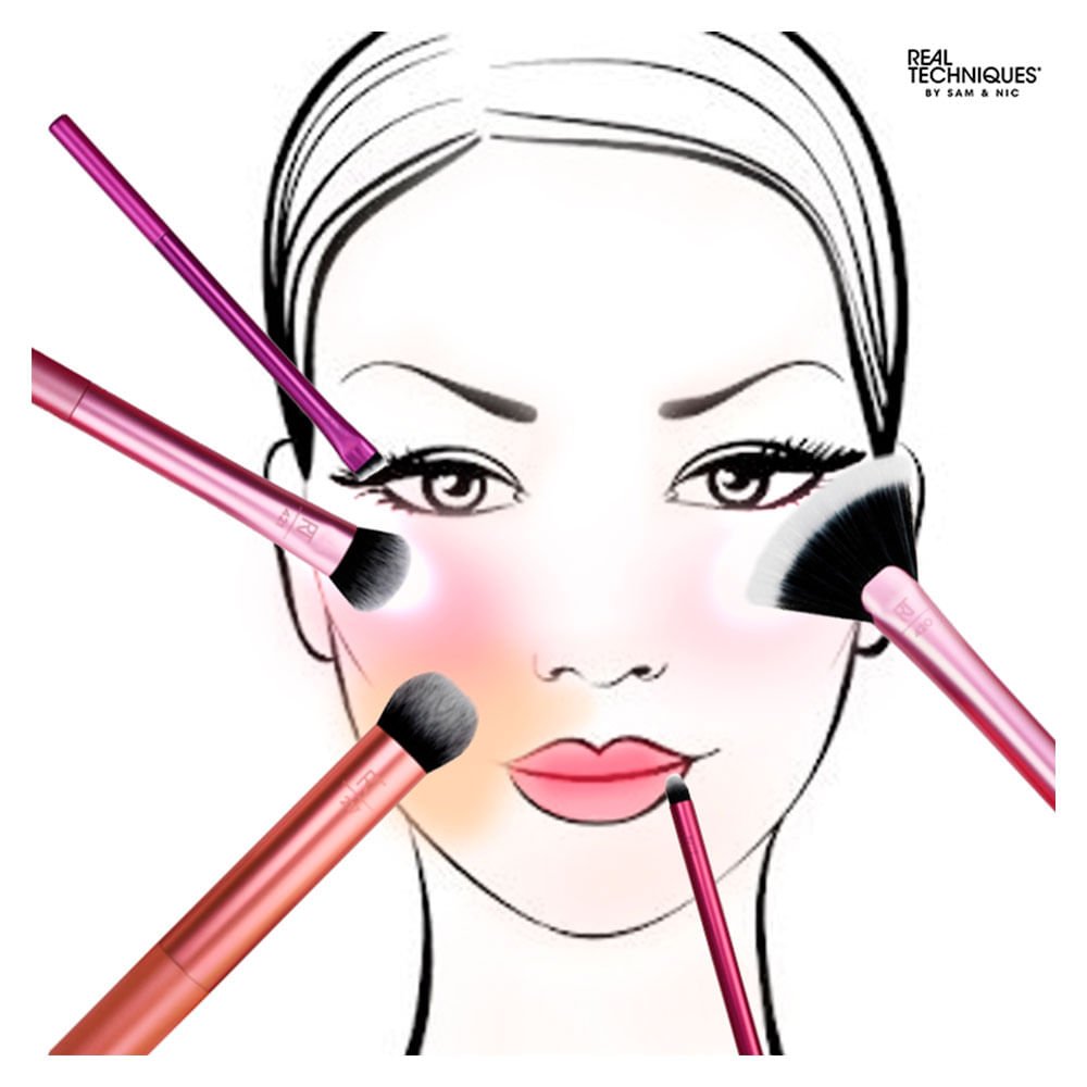Real Techniques Kit - Artist Essencials ÚNICO 3