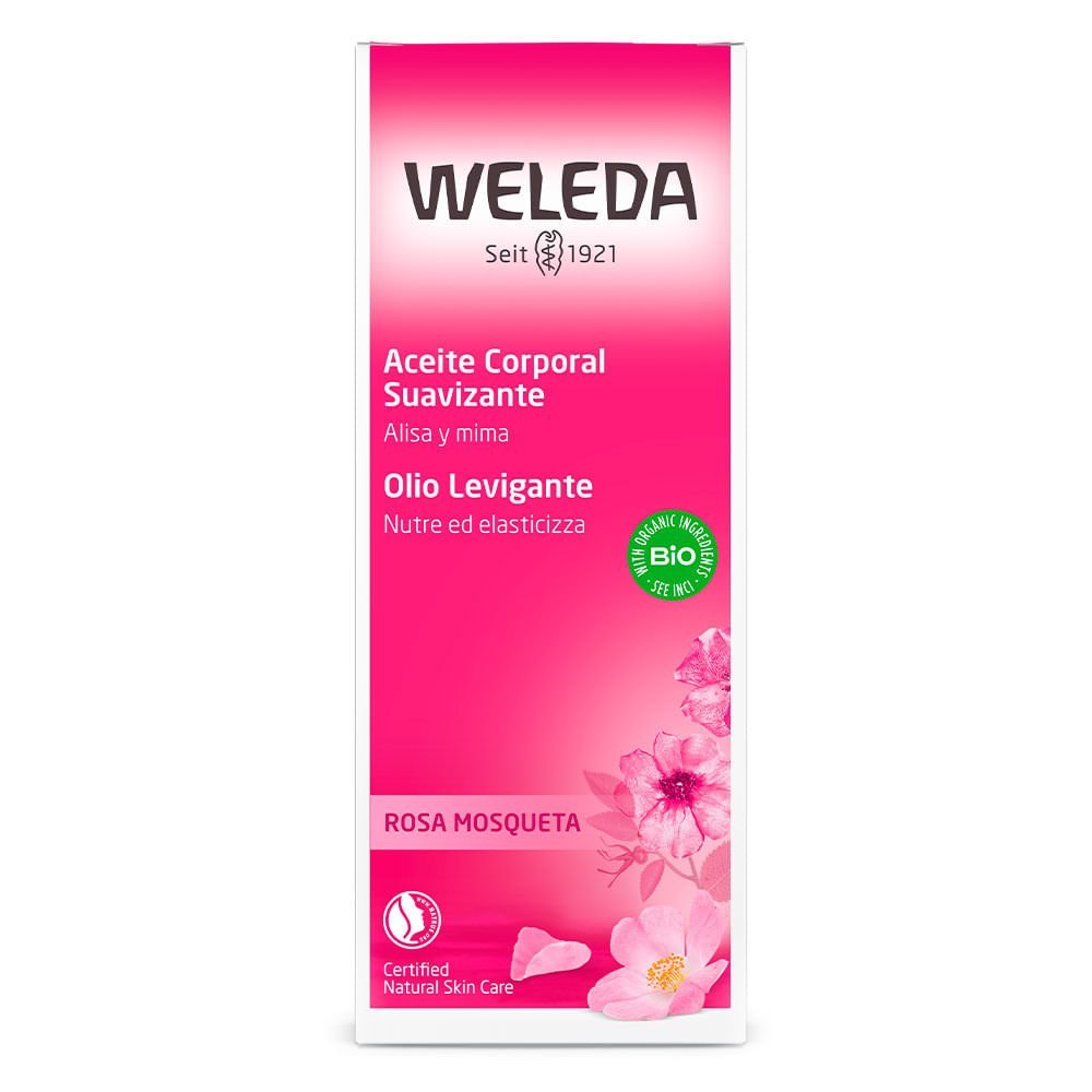Óleo Corporal de Rosa Mosqueta Weleda 100ml 2