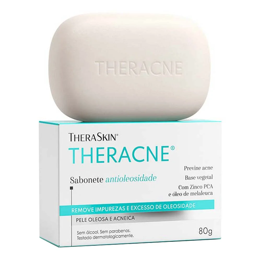 Theracne Theraskin - Sabonete em Barra 80g 2