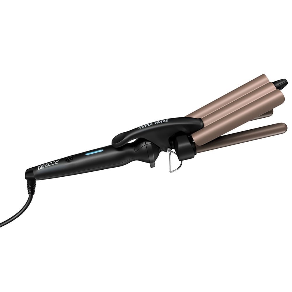 Modelador De Cabelo Vertix Triondas Triple Wave Bivolt 3