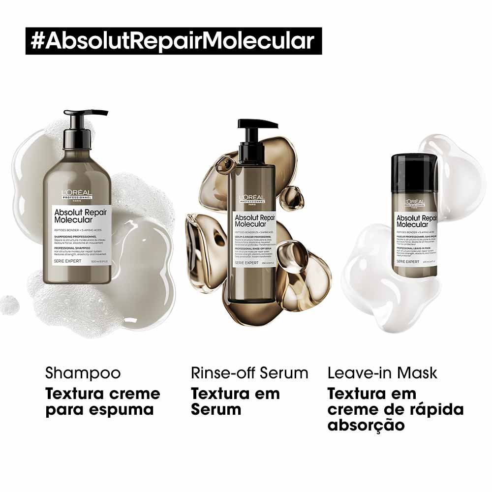 L'Oreal Professionnel Absolut Repair Molecular Shampoo 500ml 5