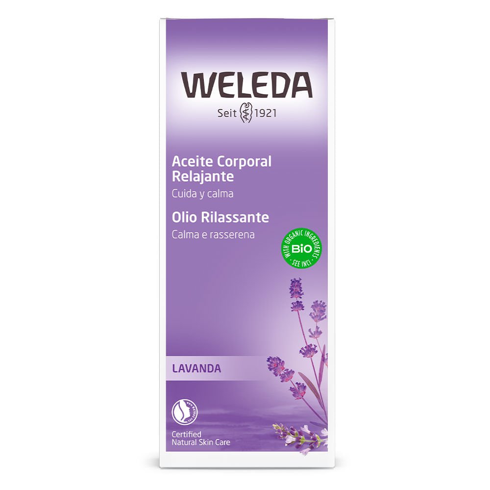 Óleo de Lavanda Weleda - Óleo Corporal ÚNICO 2