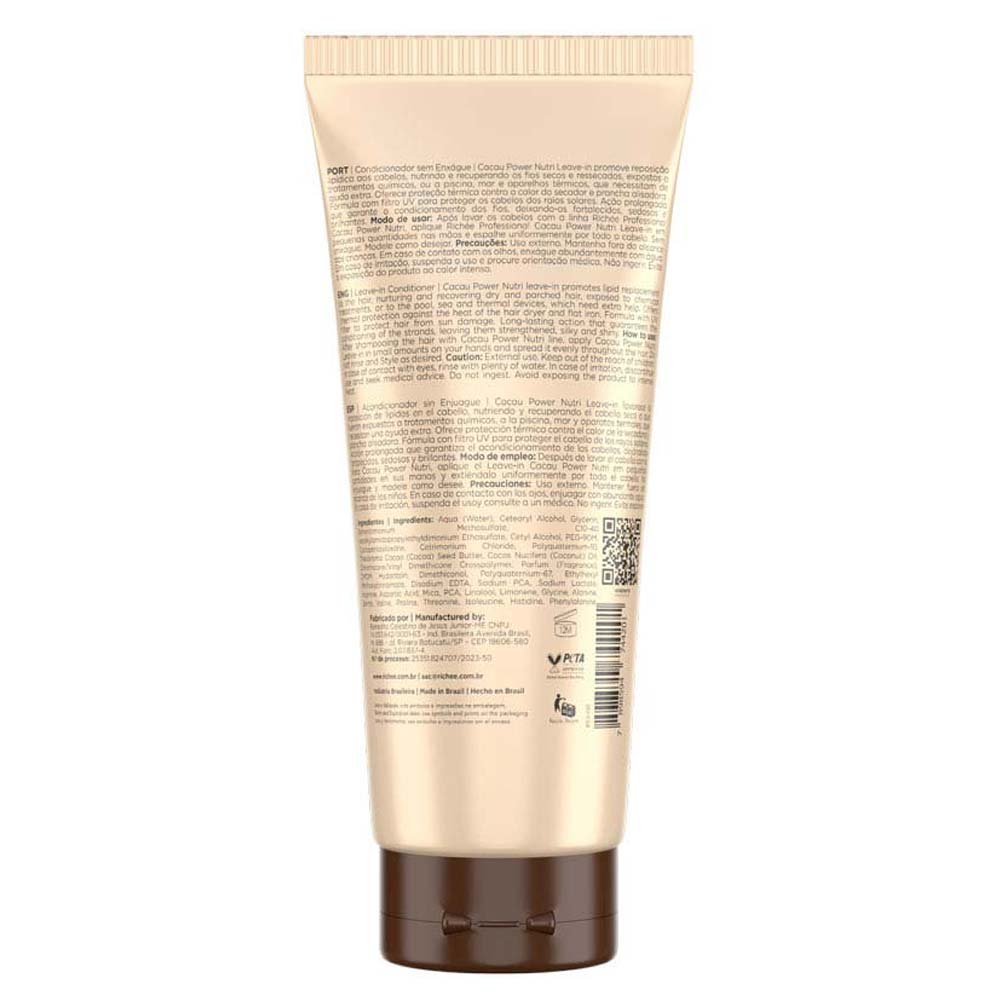 Richée Professional Cacau Power Nutri Leave-In 150g 2