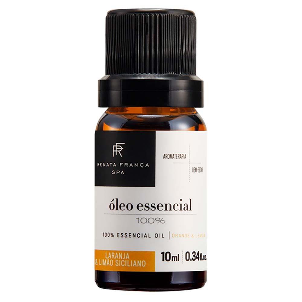 Óleo Essencial Spa Renata França Laranja e Limão Siciliano ÚNICO 1