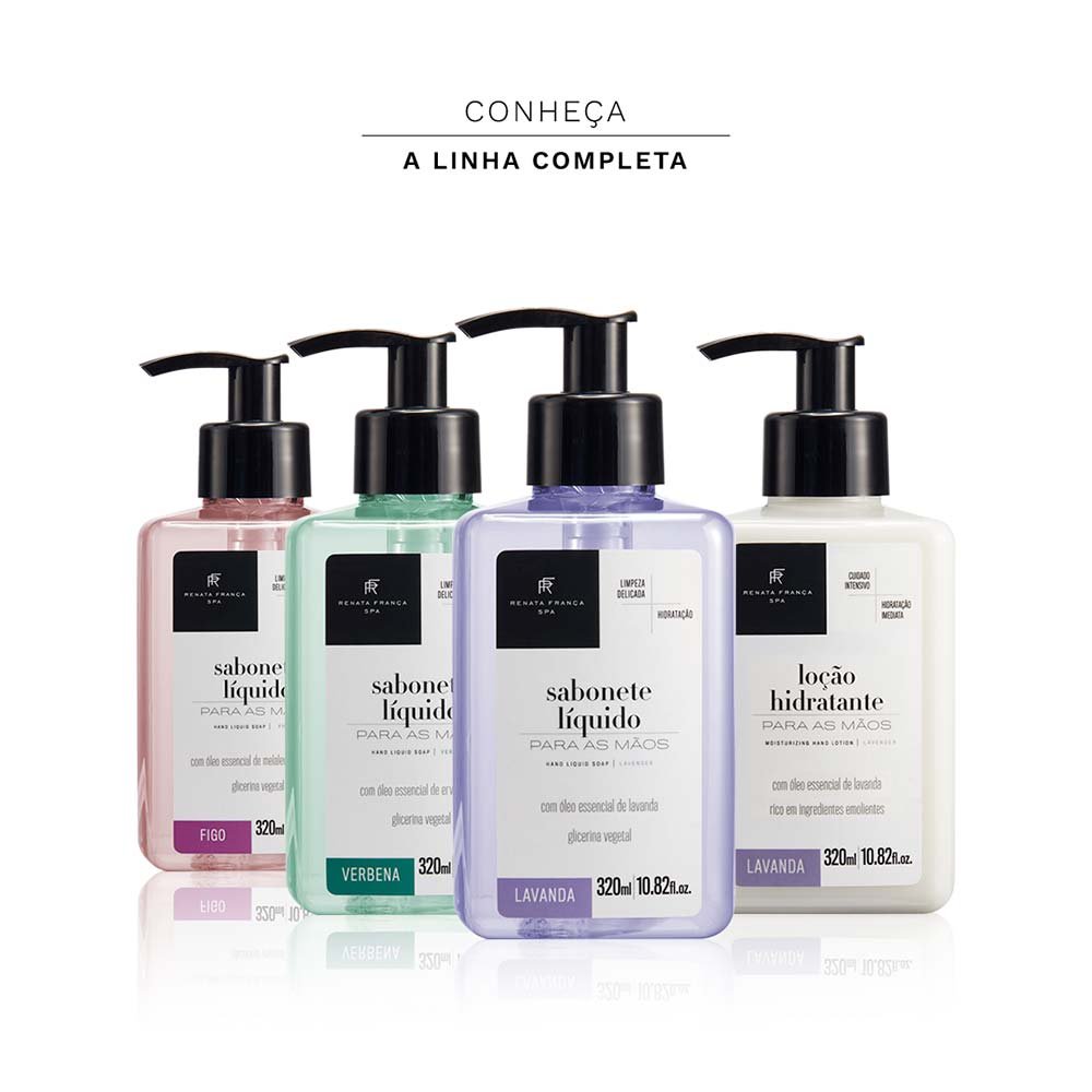 Sabonete Líquido Para Mãos Spa Renata França Verbena 320ml 1