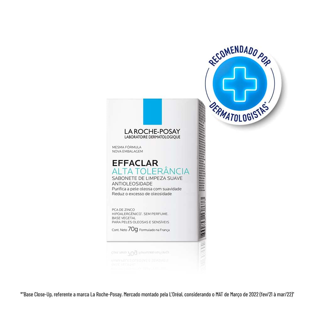 Sabonete em Barra Facial La Roche-Posay - Effaclar Alta Tolerância 70g 2