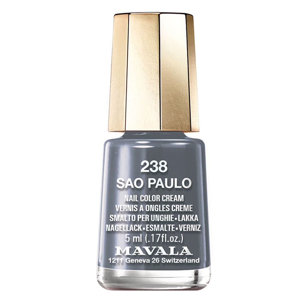 Esmalte Cremoso Mavala Mini Color 5ml Tons Variados 238 - São Paulo 1