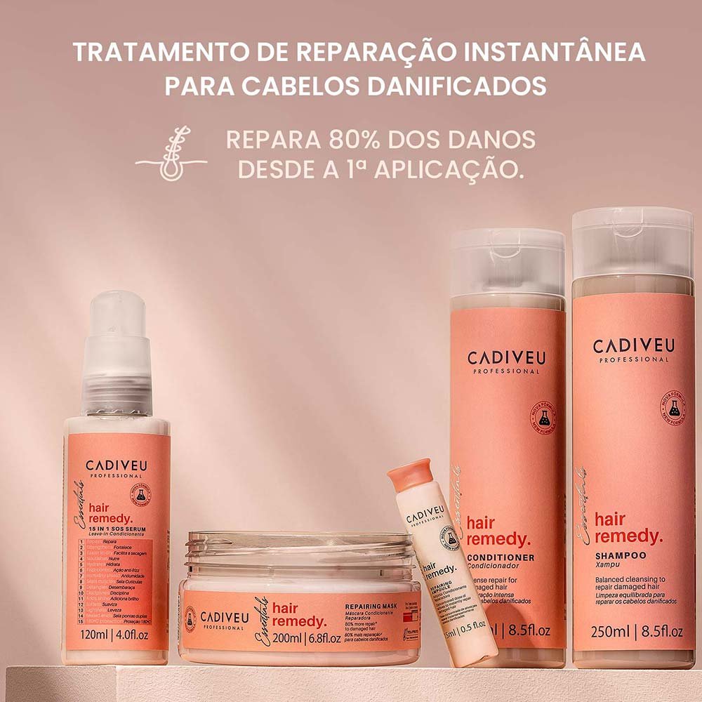 Cadiveu Hair Remedy  - Shampoo 250ml 8