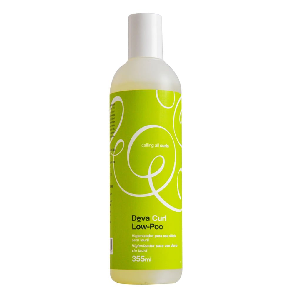 Deva Curl Shampoo Low-Poo - Shampoo Higienizador Com Pouca Espuma 355ml 1