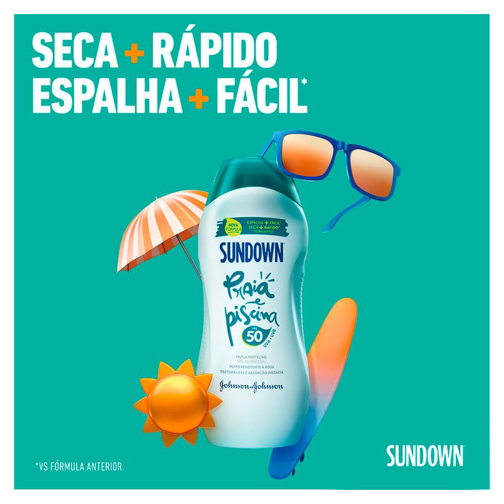 Protetor Solar Sundown FPS50 120ml 3