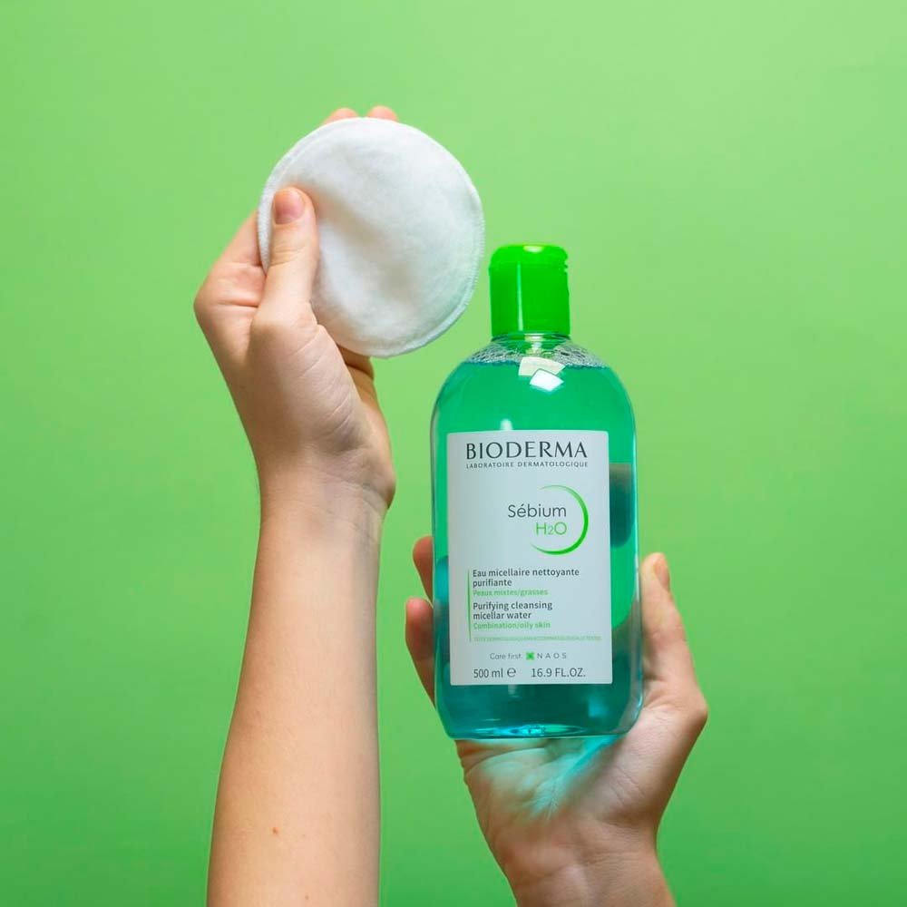 Sébium H2O Água Micelar para Pele Oleosa Bioderma 500ml 7