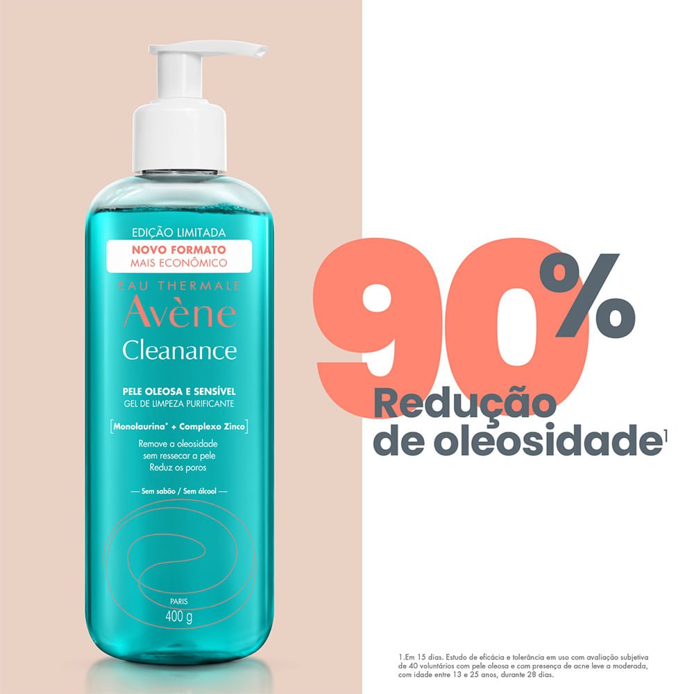 Gel de Limpeza Facial Avène - Cleanance Gel 400g 4