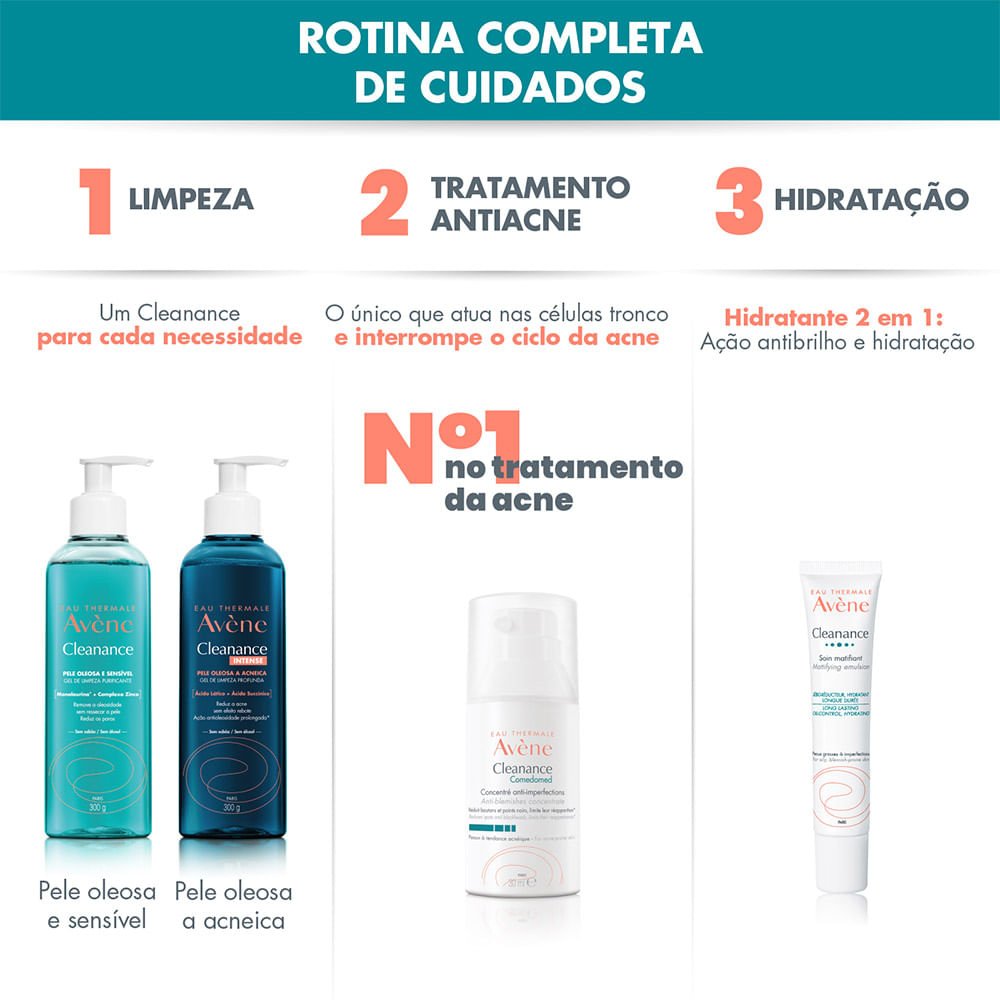Gel de Limpeza Facial Avène - Cleanance Gel 400g 8