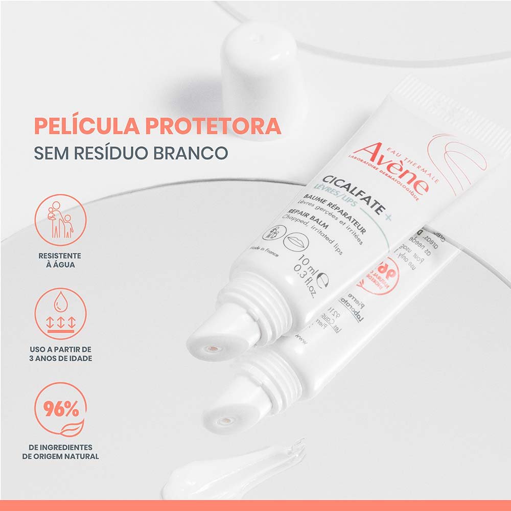 Bálsamo Reparador Labial Avène - Cicalfate Lábios 10ml 4