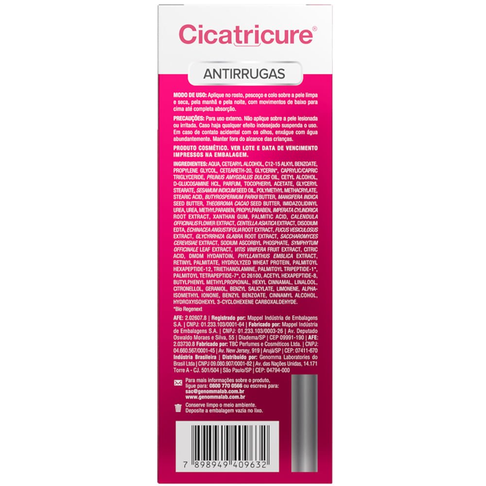 Creme para Rugas Cicatricure - Antirrugas 60g 2