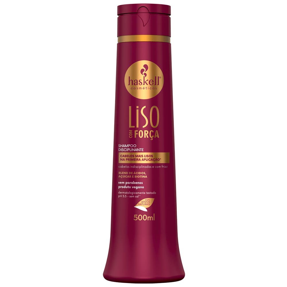 Haskell Liso com Força - Shampoo 500ml 1