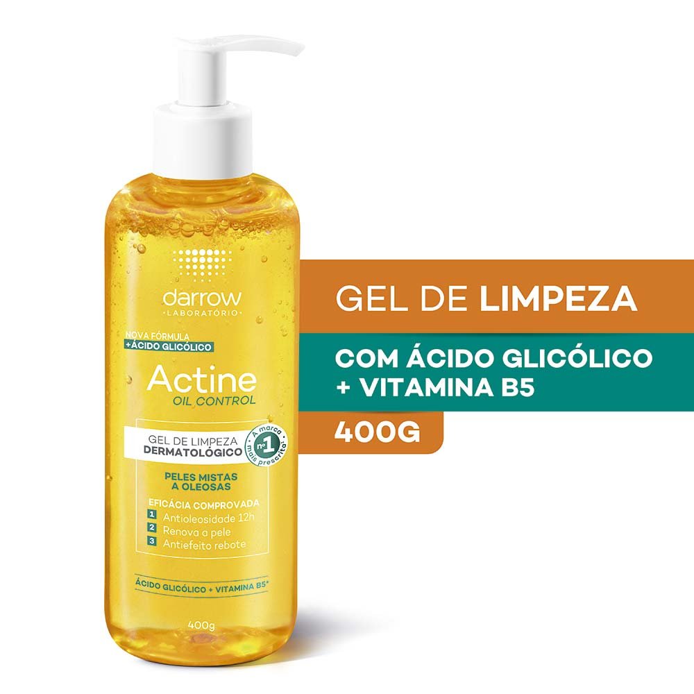 Gel de Limpeza Darrow Actine Oil Control 400g 2