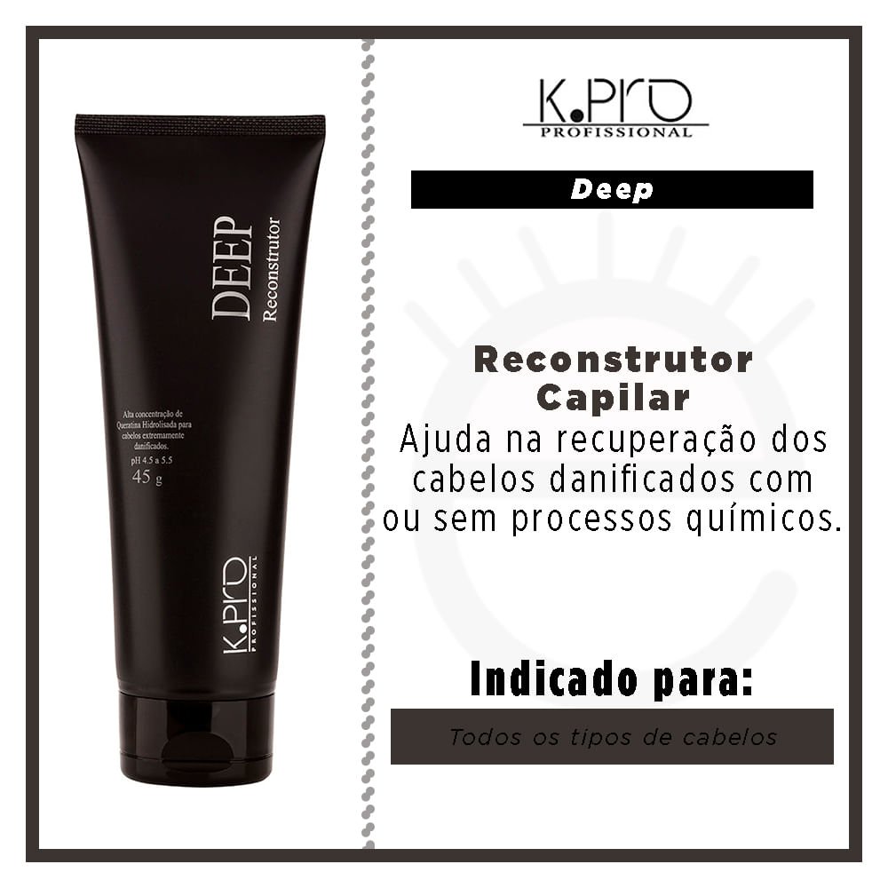 Reconstrutor Capilar K Pro Deep Reconstrutor 45g 45g 2