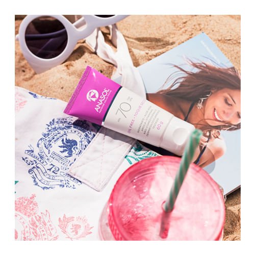 Protetor Solar Facial FPS 70 Anasol 60g 1