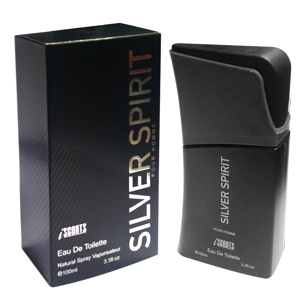 Perfume I-Scents Silver Spirit Eau de Toilette Masculino 100ml 2