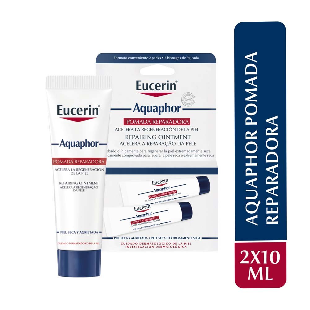 Creme Reparador Intensivo Eucerin Aquaphor Duo Pack ÚNICO 2