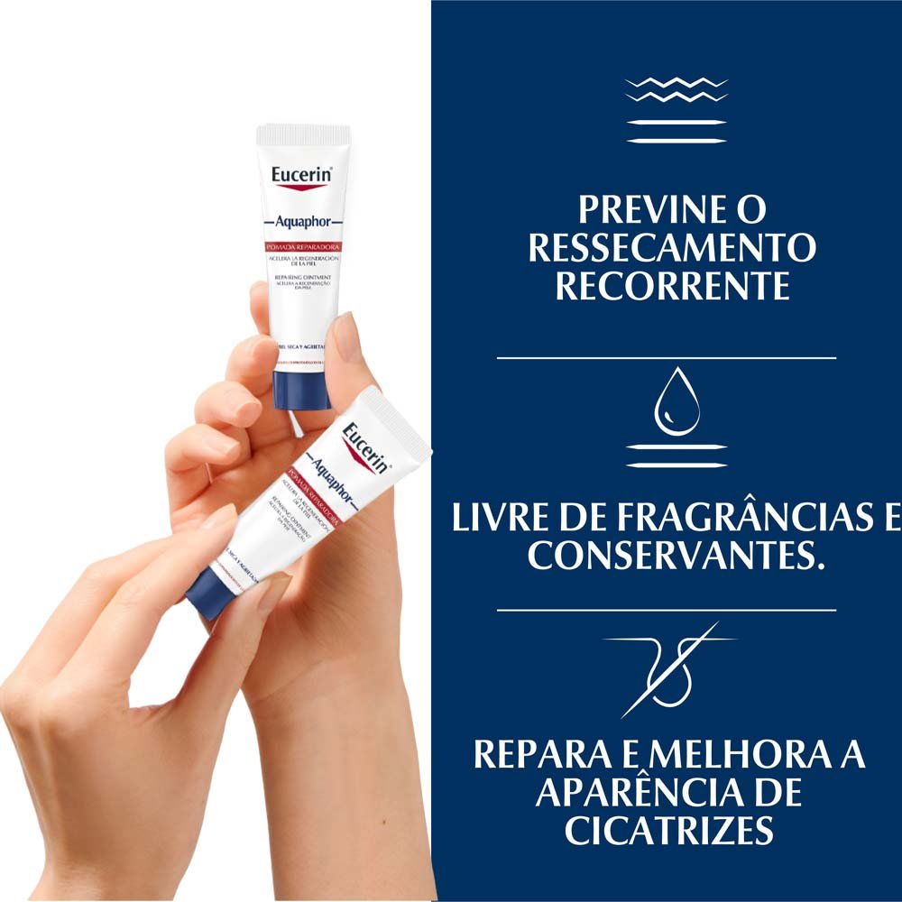 Creme Reparador Intensivo Eucerin Aquaphor Duo Pack ÚNICO 5
