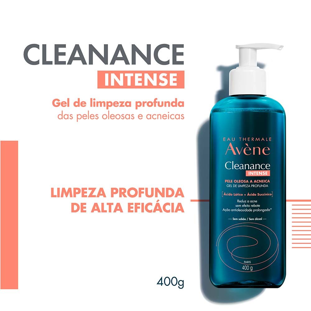 Gel de Limpeza Facial Avéne Cleanance Intense 400g 2