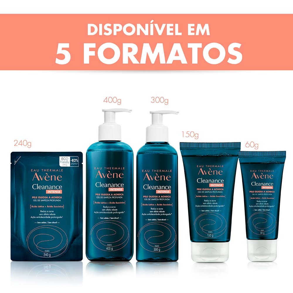 Gel de Limpeza Facial Avéne Cleanance Intense 400g 7