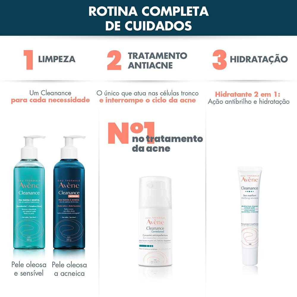 Gel de Limpeza Facial Avéne Cleanance Intense 150g 7