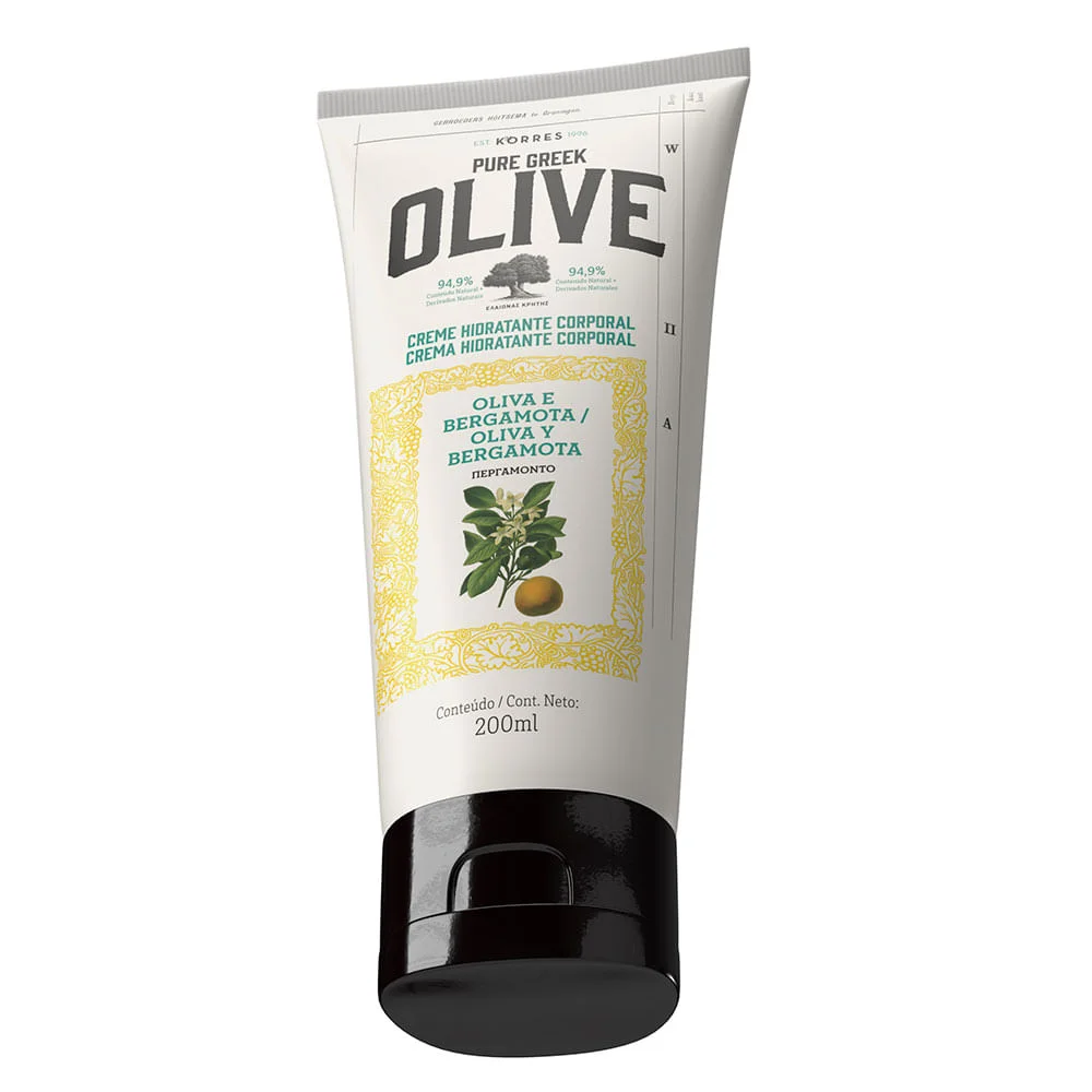 Creme Hidratante Corporal Korres – Óleo de Oliva e Bergamota 200ml 2