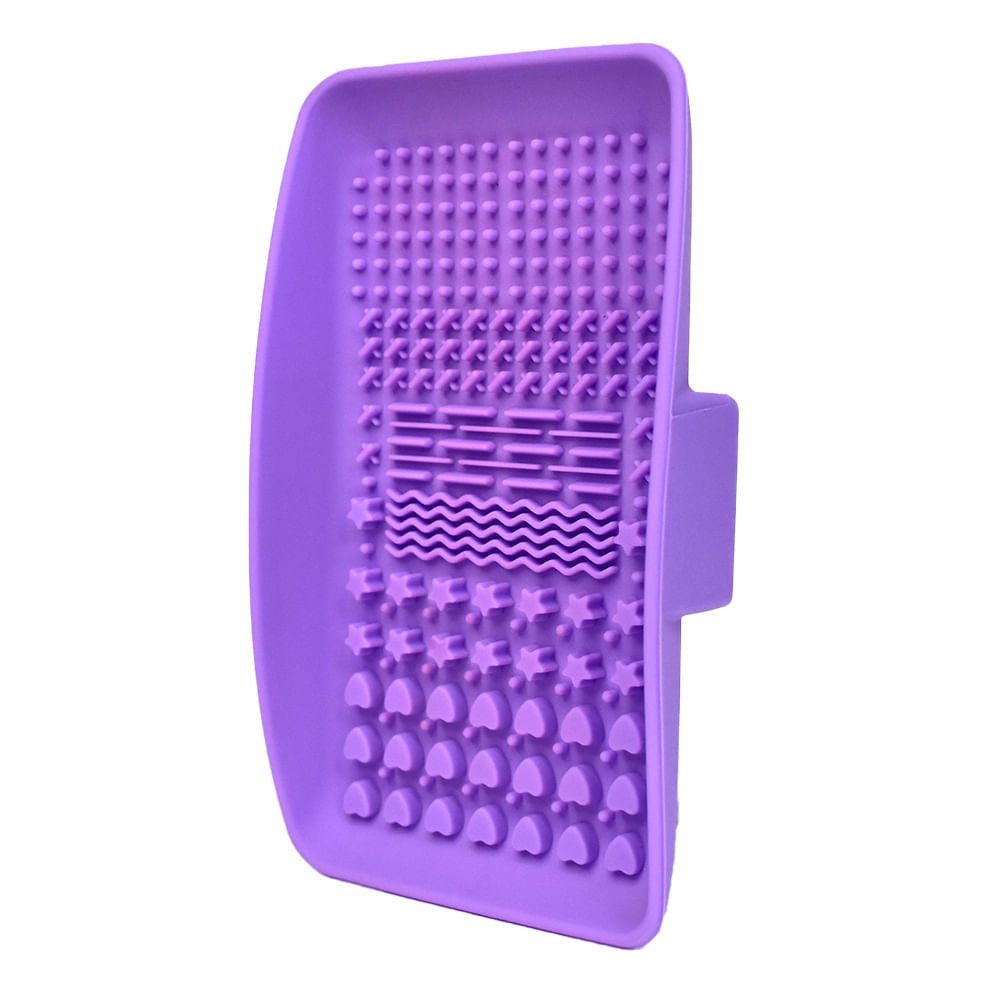 Paleta para Limpeza de Pincéis Klass Vough - Brush Cleansing Palette Roxo 2