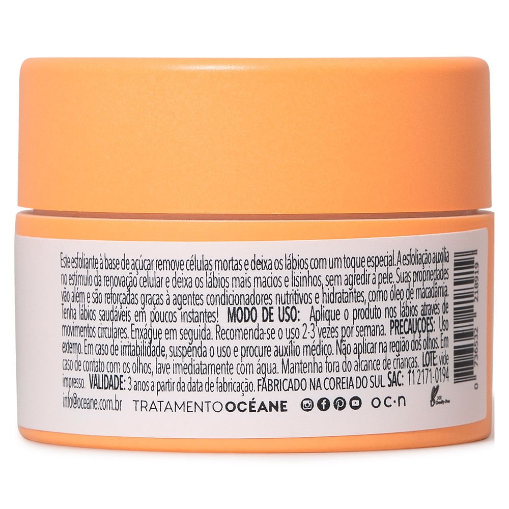 Esfoliante Labial Océane Lip Scrub 15g 3