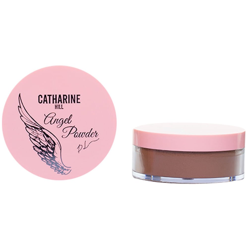 Pó Solto Matificante Catharine Hill Angel Powder Marrom 4