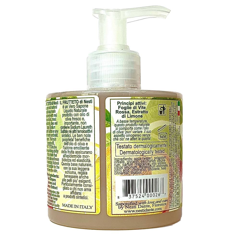 Sabonete Líquido Nesti Dante Natural Frutteto 300ml 2