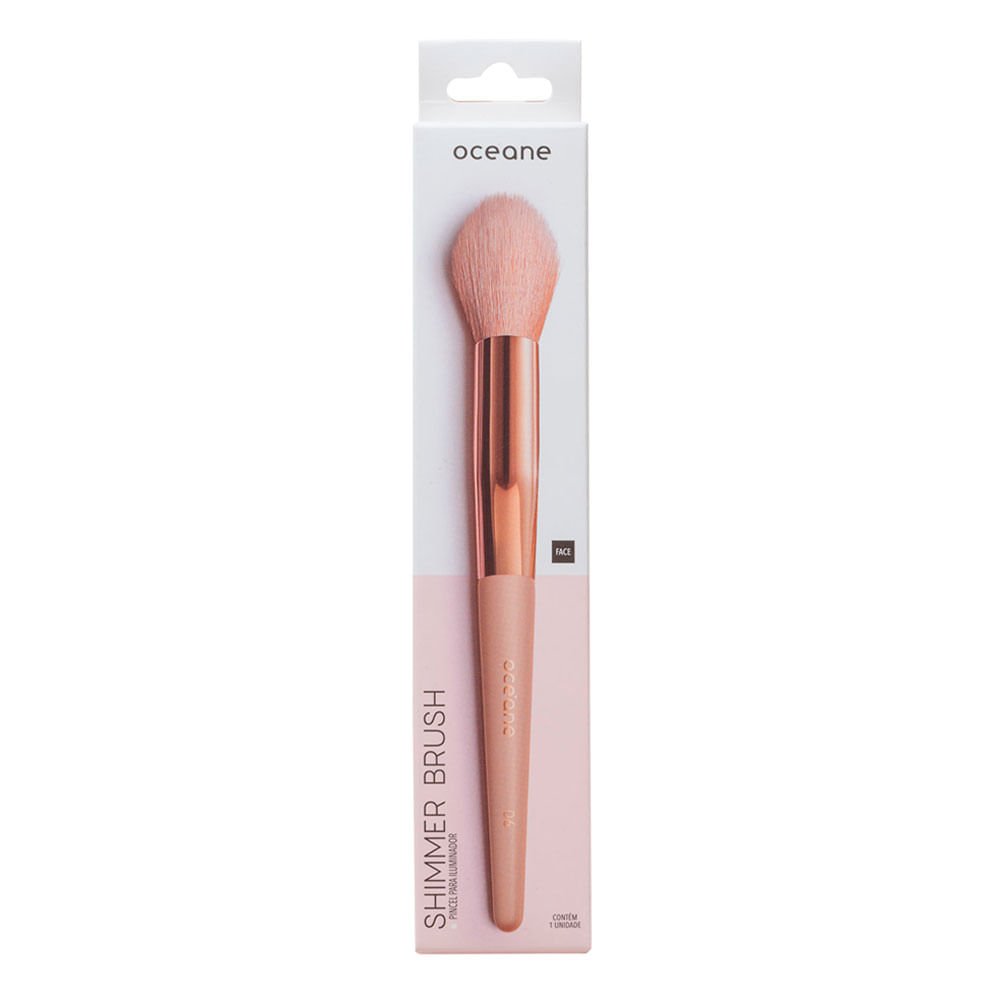 Pincel de Maquiagem Para Iluminador Océane - Shimmer Brush OCN6 ÚNICO 3