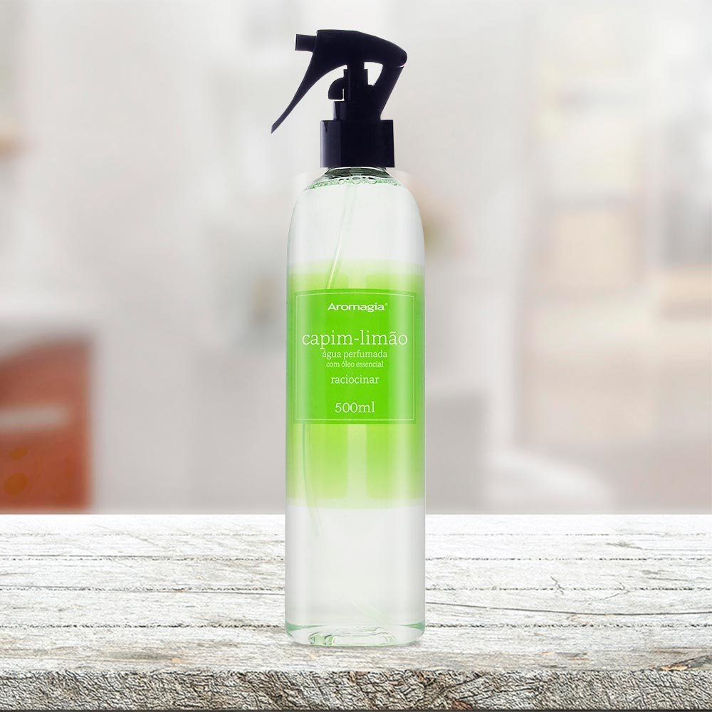 Água Perfumada Aromagia – Capim Limão 500ml 3