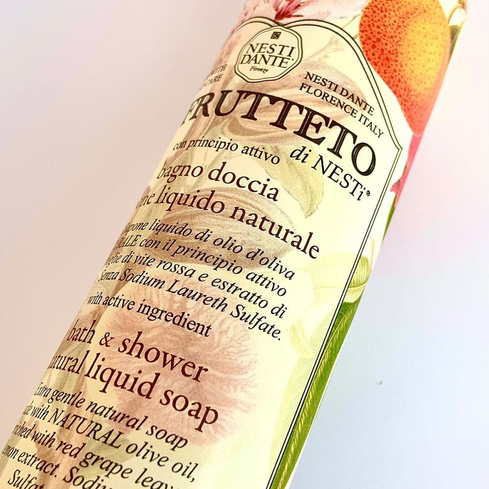 Sabonete Liquido Nesti Dante Natual Frutteto 300ml 3