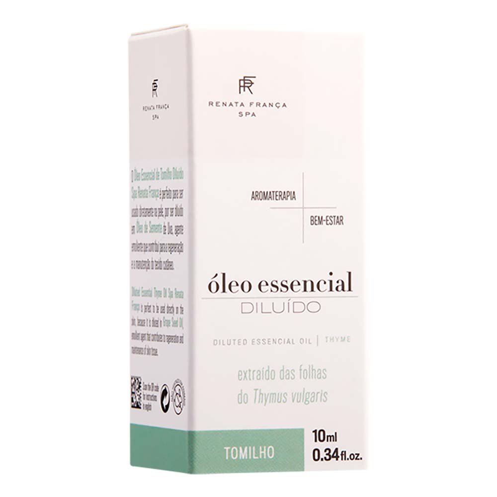 Óleo Essencial Diluído Spa Renata França Tomilho 10ml 2