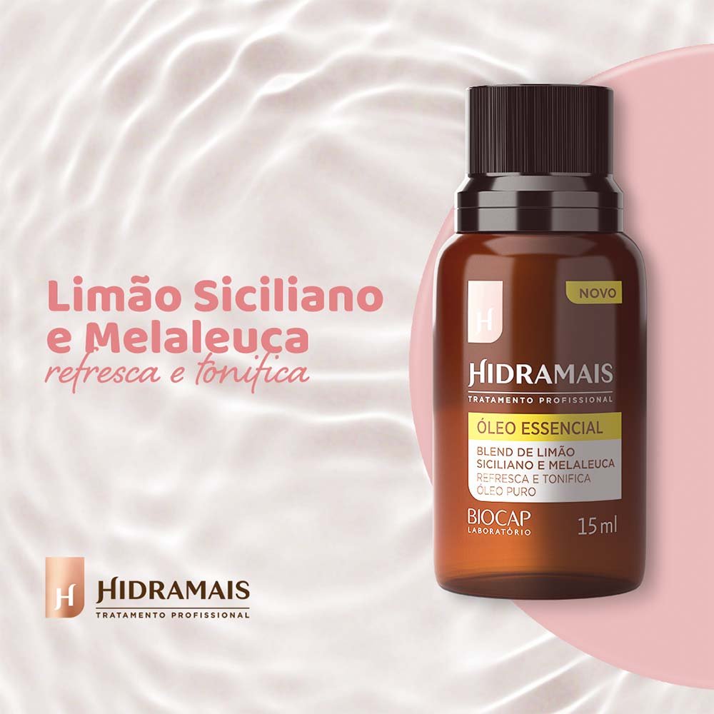 Óleo Essencial Hidramais Limão Siciliano e Melaleuca ÚNICO 4